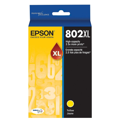 cartucho epson 802 yellow